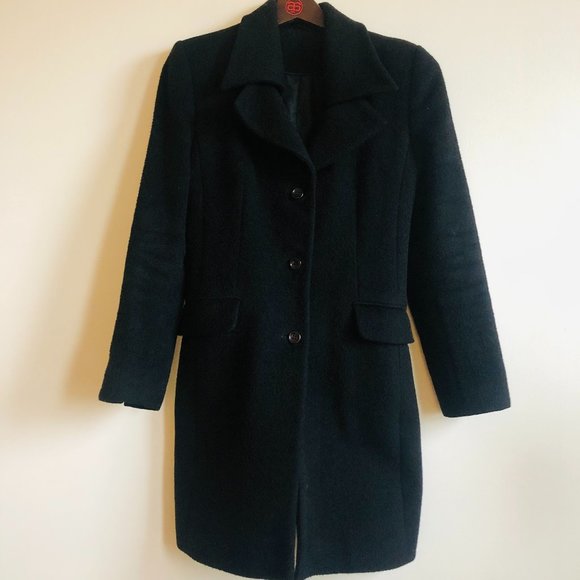 Vintage Black Coat - Picture 1 of 4
